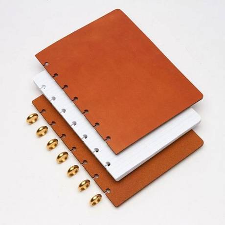 A5 refillable discbound notebook